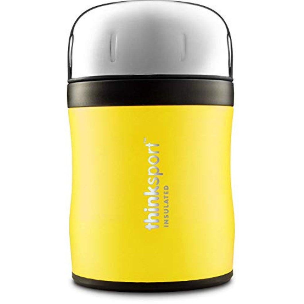 Thinksport GO4TH Container, Yellow (12 Ounce)