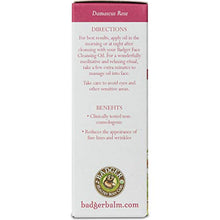 Load image into Gallery viewer, Badger Balms Damascus Rose Face Oil 1 fl oz.
