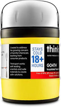 Load image into Gallery viewer, Thinksport GO4TH Container, Yellow (12 Ounce)
