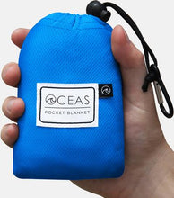 Load image into Gallery viewer, Oceas Outdoor Beach Blanket Waterproof and Sandproof Pocket Sized Mat

